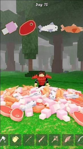 Eating ALL The FOOD! Roblox 99 Nights