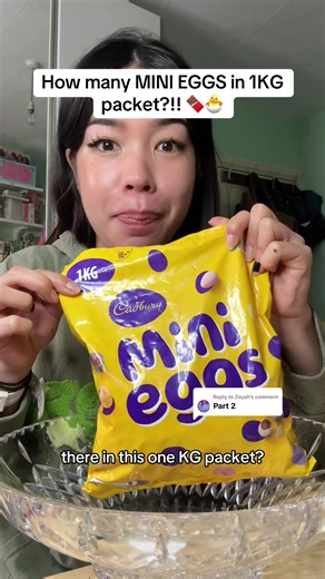 Counting Mini Eggs: How Many in 1KG Pack?