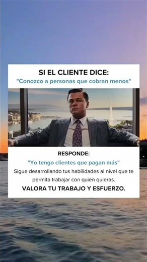 Leonardo DiCaprio nos da una lección