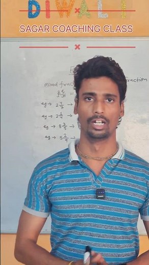 How To Convert Mixed Fraction to Improper Fraction