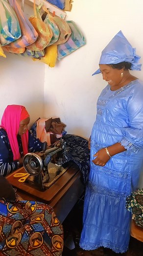Sewing Techniques in Fatou's Creative Space