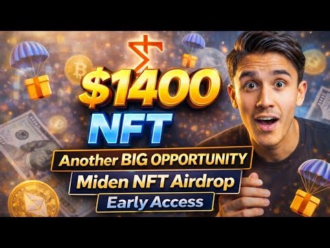 Biggest Crypto Opportunity Is Here | Miden Airdrop, NFT & Early Access