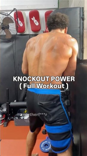 Develop Knock Out Power (Full Workout)