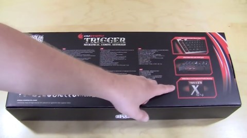CM Storm Trigger gaming keyboard unboxing & overview
