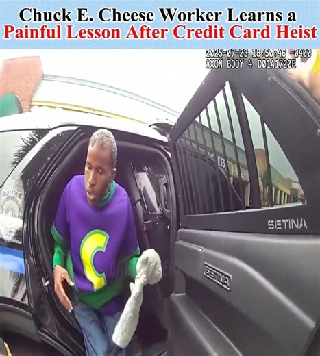 2.2K views · 22 reactions | Chuck E. Cheese Worker Learns a Painful Lesson After Credit Card Heist | Clure Body Cam | Facebook
