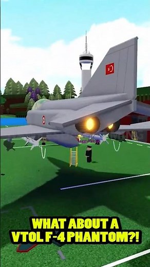 Roblox Build a Boat for Treasure VTOL F-4 Phantom Fighter Jet ?! #babft #roblox
