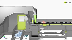 ボトルソーター｜製品 | sesotec（セソテック）