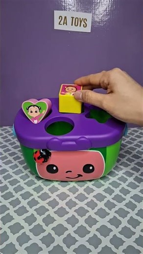 Best Cocomelon Sorting basket shape sorter