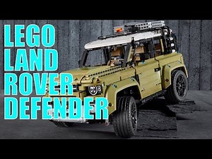 LEGO Technic Land Rover Defender 42110: All functions!