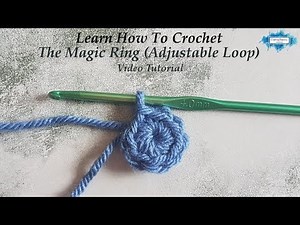How To Crochet The Magic Ring (Adjustable Loop For Amigurumi) Tutorial By Crafting Happiness