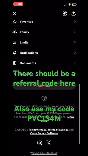 How to use referral code on cashapp 2024￼