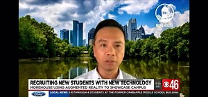 Press ▶️ on the video to watch the CBS46 story about Morehouse’s new augmented reality recruitment strategy for prospective students initiated through Beame VR. Learn more at inside.Morehouse.edu. | Morehouse College