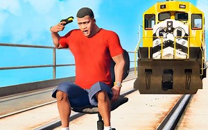 GTA5一百种死法+意外的收获82期(GTA 5 Funny Moments Compilation-Epic Moments）