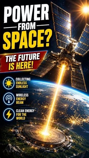 Scientists Want to Build a Solar Power Plant in Space! ☀️🚀