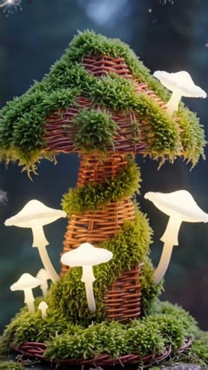 I Made a GLOWING Mushroom From Wire