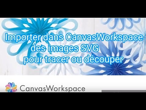 ScanNcut en français : importer une image SVG