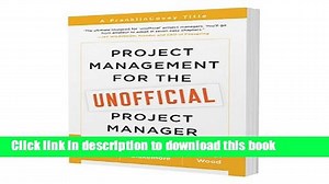 [Read PDF] Project Management for the Unofficial Project Manager: A FranklinCovey Title Ebook Free