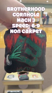Brotherhood Cornhole Mach 3s rollin with ease…👀 #reelsvideoシ #trendingreelsvideo #fypシ #bags #cornhole #TeamBC | Acl Pro Colin Hodet