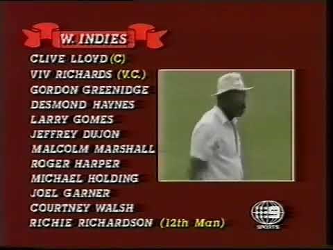 West Indies v Australia 1984 (2nd Test) The Gabba