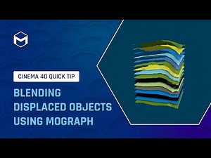 #C4DQuickTip 132: Blending Displaced Objects using MoGraph in Cinema 4D