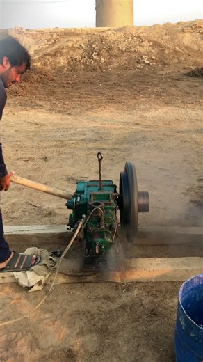 Rocket 🚀 science tyre diezl engine starting