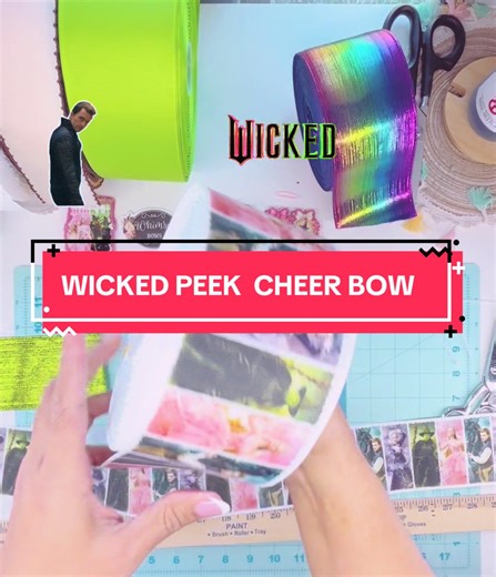 Create a Stylish Wicked Cheer Bow in 5 Easy Steps
