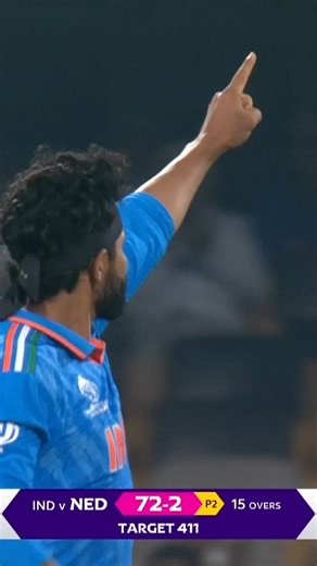 Who needs a loosener?!? Not Jadeja 😎 This Ravindra Jadeja wicket is one of the moments that could be featured in your FanCraze Crictos Collectible packs! Visit Crictos.com to own iconic moments from the #CWC23 | ICC - International Cricket Council