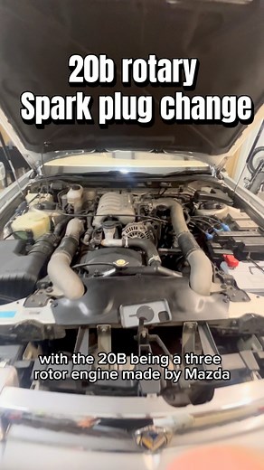 2.5K views | Mazda 20b rotary engine spark plug change in my 1995 Eunos Cosmo #rotary #jdm #mazda #20b | Erick Paddy | Facebook