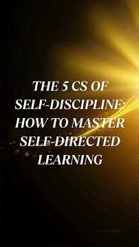 Self-Directed Learning: How to Take Charge of Your Progress 📈 #learnenglish