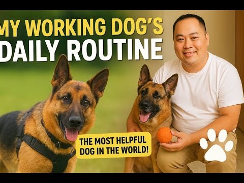 The Most Helpful Dog In The World | My Working Dog’s Daily Routine