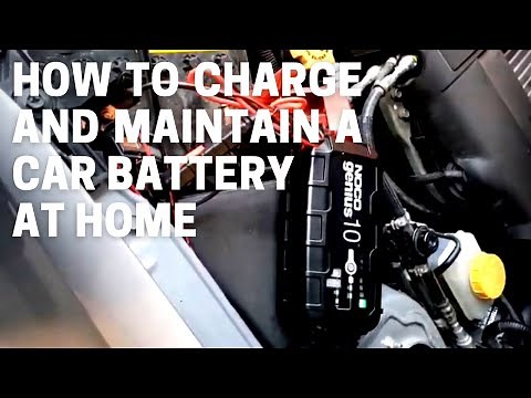 Charge and Maintain Car Battery at Home with Noco Genius 10 - unboxing, how it works, why use it