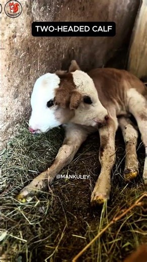 TOP 5 WEIRDEST TWO HEADED ANIMALS IN THE WORLD 😱 #top5 #weirdest #twoheaded