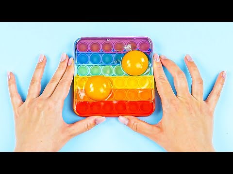 POP IT 💥 11 coole Tricks mit beliebtem Trendspielzeug | Pop It Fidget Toy