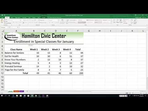Excel Chapter 5 Guided Project