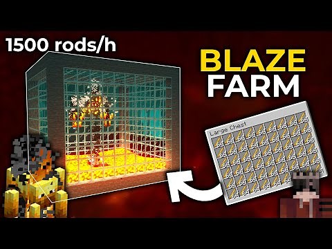 Minecraft: 1.20 Super Easy Blaze Farm Tutorial