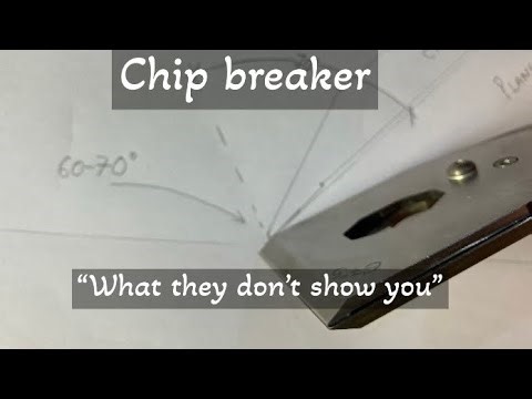 Chip breaker dynamics - #carpentry (cap iron)