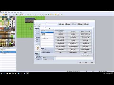 RPG Maker MV NPC Movement Map Transfer Tutorial