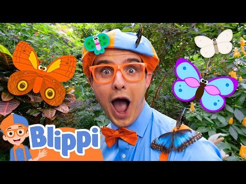 Can Butterflies Inspire Blippi’s Rocket Ship? | Blippi | Educational Videos for Kids