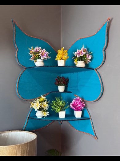 Butterfly Corner Shelf DIY Project Guide