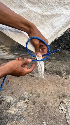 Tarpaulin Knot Tips #shortvideo #knot