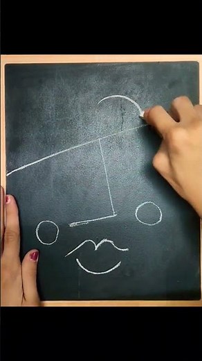 easy Pablo Picasso cubism art drawing #viral #shortsfeed #shortsvideo