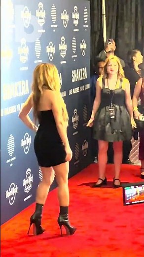 Shakira has arrived to celebrate her new album 'Las Mujeres Ya No Lloran' | Billboard #Shorts