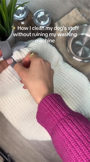 Tired of fur mud wrecking your washing machine? 🐾 Pop your pet’s stuff in the Wonder Wash bag 🧼💨 It keeps your clothes machine clean — total game changer! #WonderWash #PetHack #CleanHome #PetTok #petparents #petshop #petparent #petlovers #petparenting #hackhero | PetShop.co.uk