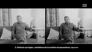 Restaurer la qualité de nos archives constitue un vrai travail de fourmi, effectué dans l’ombre ! Coup de projecteur sur nos collègues d’ArchivLab qui mettent en œuvre technologie et savoir-faire pour gommer les grands et petits défauts des pellicules anciennes. | Les archives de la RTS