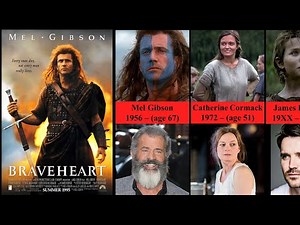Braveheart Cast (1995) | Then and Now