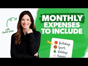 Monthly Expenses to Include in Your Budget