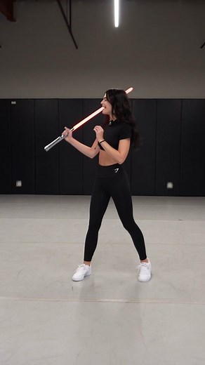 HOW TO: tossing your lightsaber✨ featuring: @sabertheory #trending