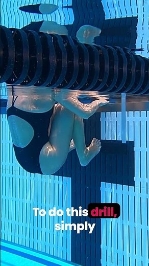 Backstroke Swimming Start Drill 6 // Gutter Starts