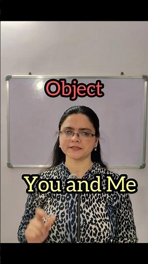 You and I vs You and Me | Common English Grammar Mistake #english #shorts