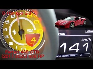 Ferrari acceleration battle